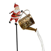 Waterproof Solar Kettle Light Flowing Water Sprinkler Garden Lawn Decoration Light