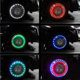 Automobile Wheel Hub Lamp Valve Solar Energy