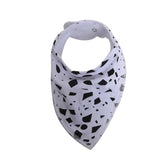 Cotton Cartoon Printing Series Bib Triangle Scarf