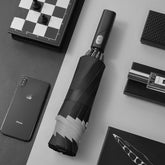 Automatic Reflective Strip Reverse Umbrella 10-bone Umbrella