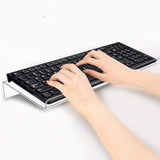 Advanced Tilting Computer Keyboard Stand For Convenient Ergonomic Typing Transparent Acrylic Keyboard Stand