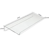 Advanced Tilting Computer Keyboard Stand For Convenient Ergonomic Typing Transparent Acrylic Keyboard Stand