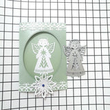 Angel Knife Mold Embossing Greeting Card Making Decoration