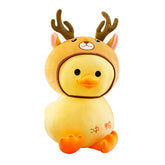UNPUB - Duck in Animal Costume Soft Stuffed Plush Toy