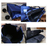 Home Folding Tug Bag Wheel Shopping Travel Bag Shopping Cloth Bag Luggage Bag Folding Shopping Bag