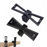 Marking Template With Wooden Hinge Gauge With Hinge Gauge Guide Tool