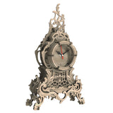 Adults High Difficulty Hand-Assembled Wooden Puzzle Three-Dimensional 3d Clock Model Boy Can Use Brain Educational Toys