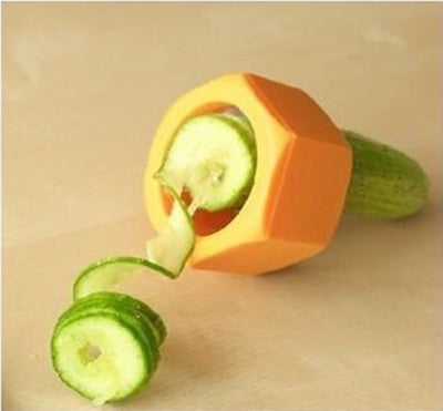 Kitchen Gadgets Spiral Knife Vegetable Cutter Kitchen Fixture Cucumber Slicer Kitchen Gadgets Spiral Knife Vegetable Cutter Kitchen Fixture Cucumber Slicer