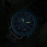Men's Wooden Chronograph Watch