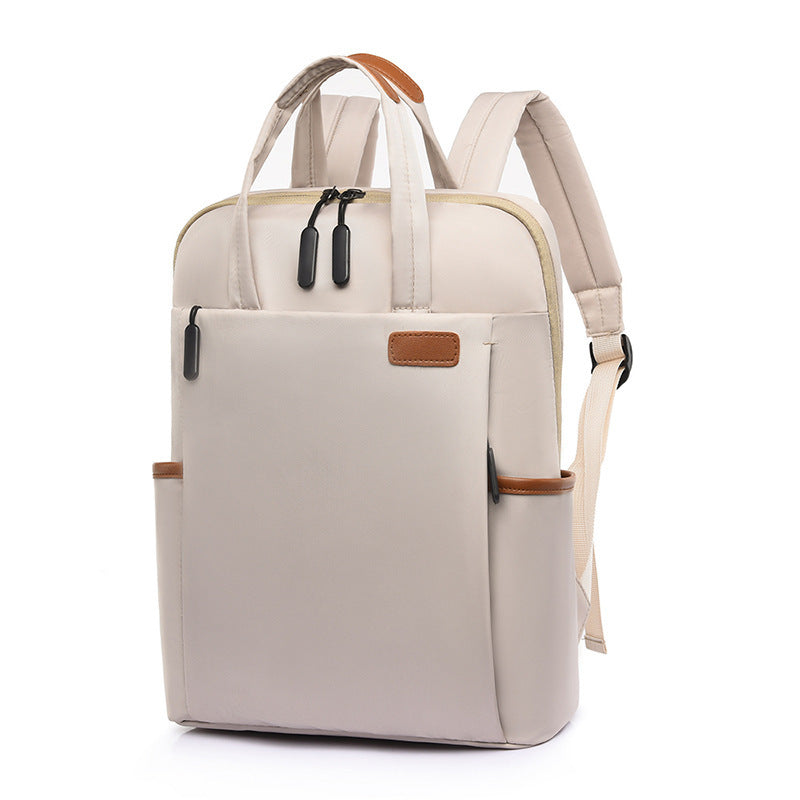 New Korean Fashion 15.6-Inch Computer Backpack Business Commuting Backpack Men'S Simple Waterproof Schoolbag Women'S New Korean Fashion 15.6-Inch Computer Backpack Business Commuting Backpack Men'S Simple Waterproof Schoolbag Women'S