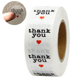 Red Heart Sealing Label Gift Wrapping Stationery Sticker