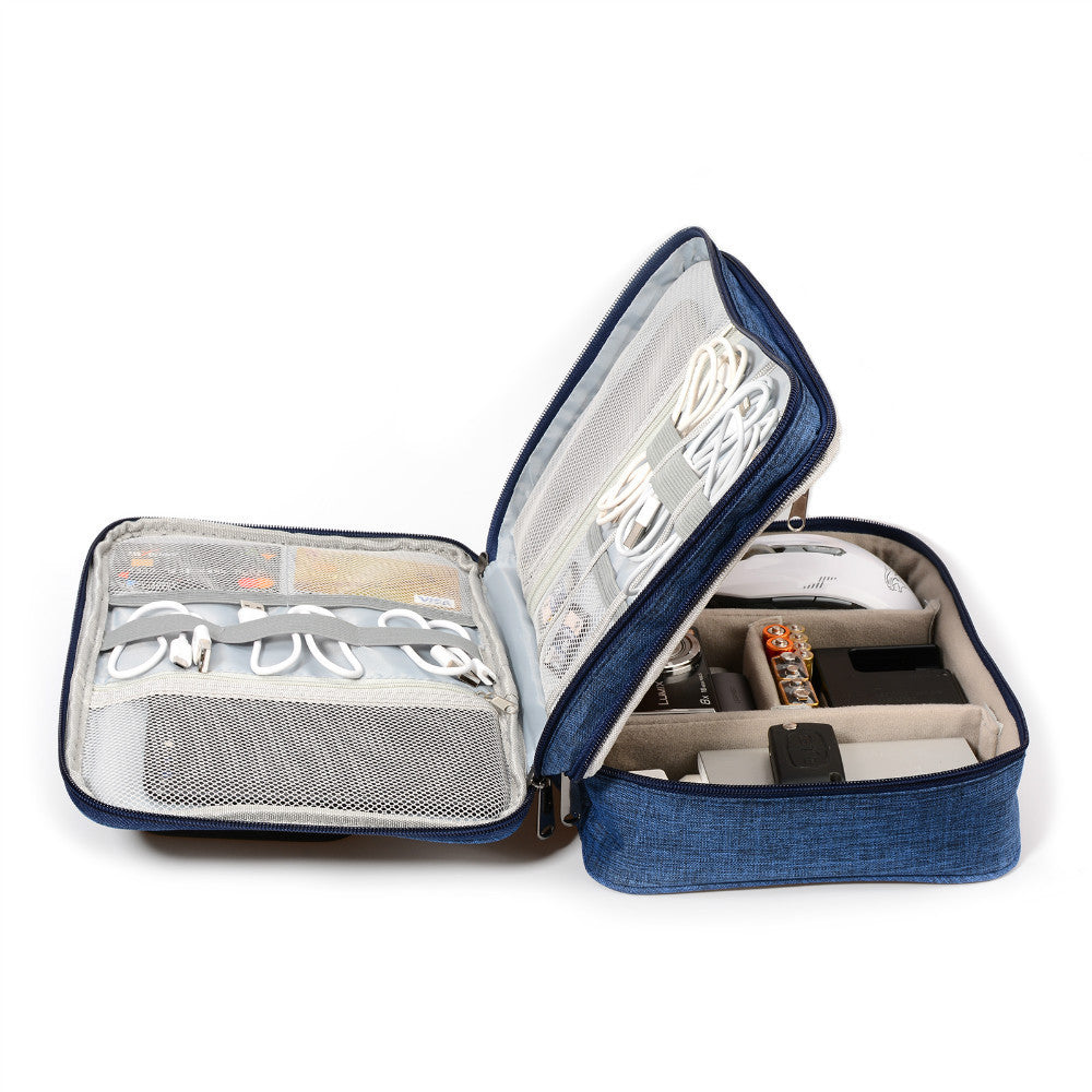 Cable Organizer Bag Travel Electronic Accessories Carrying Case for Digital Camera, USB, Charger, Power Bank Storage Bag Box Cable Organizer Bag Travel Electronic Accessories Carrying Case for Digital Camera, USB, Charger, Power Bank Storage Bag Box