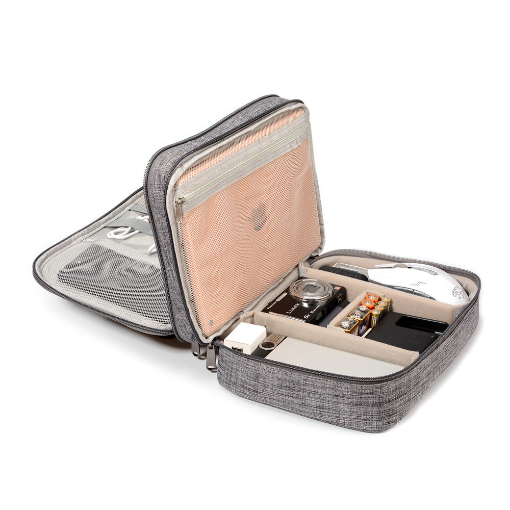 Cable Organizer Bag Travel Electronic Accessories Carrying Case for Digital Camera, USB, Charger, Power Bank Storage Bag Box Cable Organizer Bag Travel Electronic Accessories Carrying Case for Digital Camera, USB, Charger, Power Bank Storage Bag Box