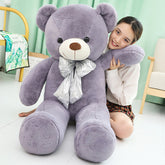 80-100cmx Cotton Stuffed Plush Animals Toys Macaron color Teddy Bear Plush Toys Pillow Soft Animal Doll