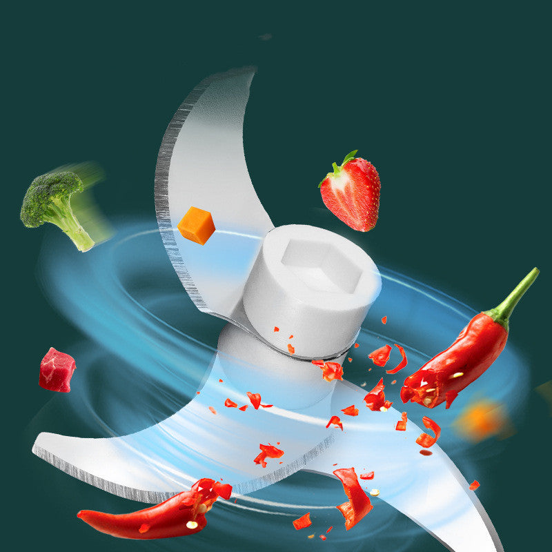 Portable Electric Mini Garlic Cutter Masher Vegetable Fruit Meat Food Chopper Grinder Portable Electric Mini Garlic Cutter Masher Vegetable Fruit Meat Food Chopper Grinder