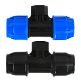Pe Pipe Fittings Inner Wire Tee Inner Teeth Tee 32X25 Special-Shaped Variable Diameter Tee Plastic Union Fittings 1 Inch
