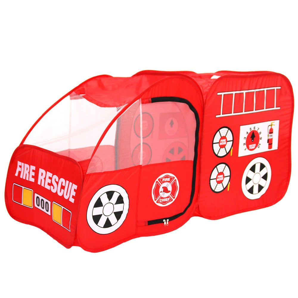 Children'S Car Tent Play House Wholesale, Fire Truck Toy House Indoor And Outdoor Thickening Folding Thickening Children'S Car Tent Play House Wholesale, Fire Truck Toy House Indoor And Outdoor Thickening Folding Thickening