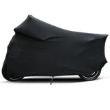 Four-Sided Stretch Cloth Motorcycle Jacket For Indoor Use, Tight-Fitting Stretch Motorcycle Cover