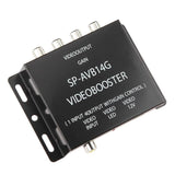 Video Splitter Av Video Splitter Car 4-Way Splitter One-In-Four Video Amplifier One-In And Four-Out
