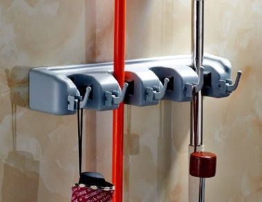 Plastic Mop Hook Wall Hanging Multifunctional Card Holder Drop Mop Rack Bathroom Broom Hanger Plastic Mop Hook Wall Hanging Multifunctional Card Holder Drop Mop Rack Bathroom Broom Hanger
