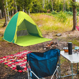 Sunscreen Shelter Tent Anti-UV Pop Up Beach Canopy Outdoor Camping Hiking Tent Traveling Easy Carrying Portable Parts