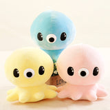 Down Cotton Small Octopus Plush Toy Cute Small Decorations Multi-color Dolls