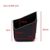 2 Pieces Of General Auto Parts Glasses Storage Box Storage Box Holder Black