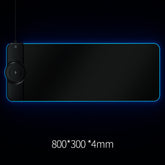 Colorful Wireless Charging Mouse Pad Fingerprint Touch Key Wireless Charging Mouse Pad Wireless Charging Mouse Pad Mouse Pad