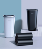 Dust-Free Car Trash Can Mini Creative Trash Storage Box For Cars And Cars Desktop Square Trash Can