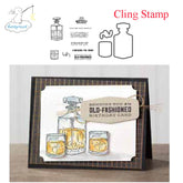 Glass Bottle Scrapbooking Carbon Steel Knife Mold Diy Embossing Knife Mold Rubber Stamp