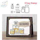 Glass Bottle Scrapbooking Carbon Steel Knife Mold Diy Embossing Knife Mold Rubber Stamp