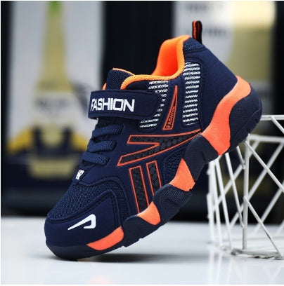 Sport Kids Sneakers Boys Casual Shoes For Children Sneakers Girls Shoes Leather Anti-Slippery Fashion Tenis Infantil Menino Mesh Sport Kids Sneakers Boys Casual Shoes For Children Sneakers Girls Shoes Leather Anti-Slippery Fashion Tenis Infantil Menino Mesh