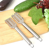 Fish Scale Peeler Creative Stainless Steel Fish Scale Planer Kitchen Supplies Small Tools Scaler Hair