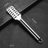 Fish Scale Peeler Creative Stainless Steel Fish Scale Planer Kitchen Supplies Small Tools Scaler Hair