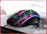 Silver carving G6 wired USB luminous mouse game computer accessories cross border wholesale manufacturer spot eBay