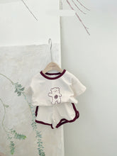 Baby Bear Cotton Suit Two-piece Cartoon Comfort For Babies And Toddlers
