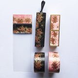 Japanese Style Paper Tape Flower-Shaped Decorative Lipstick Scrapbooking Diary Sticker Label