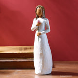 Decoration Statue Gift Wedding Commemorative Creative Living Room Family Newcomer Characters Send Home Decorations For Four People And Three