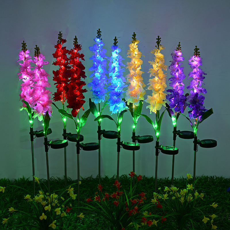 Solar Light LED Violet Lawn Light Outdoor Waterproof Garden Courtyard Park Path Corridor Lawn Decorative Lighting Solar Light LED Violet Lawn Light Outdoor Waterproof Garden Courtyard Park Path Corridor Lawn Decorative Lighting