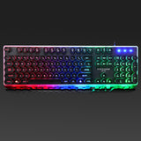 Forerunner Gx60 Punk Manipulator Feel Glowing Retro Gaming Computer Usb Wired Chicken Keyboard Wholesale