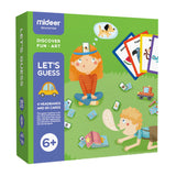 MiDeer Puzzle Table Games 3-6Years You Draw Me To Toys Parent-child Interactive Early Childhood Games Toy Jigsaw Puzzle
