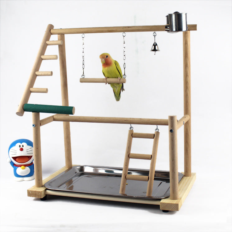 Bird Stand Stand Desktop Training Cockatiel Playground Bird Toy Swing Climbing Ladder Bird Gear Supplies Bird Stand Stand Desktop Training Cockatiel Playground Bird Toy Swing Climbing Ladder Bird Gear Supplies