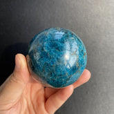 Табиӣ Crystal Ball Blue Apatite Ball Blue Apatite ноҳамвор