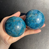 Табиӣ Crystal Ball Blue Apatite Ball Blue Apatite ноҳамвор