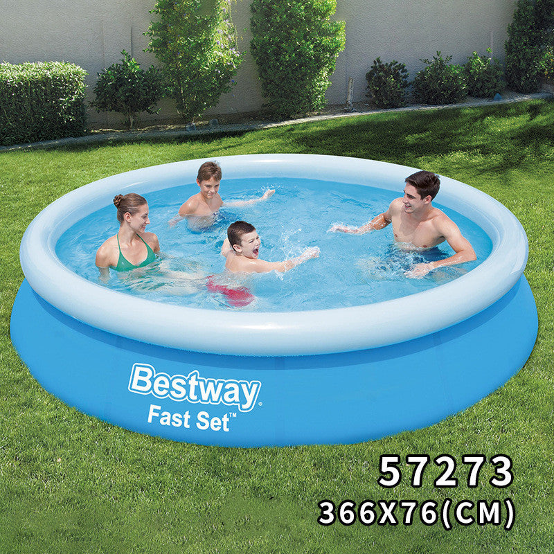 Large Family Swimming Pool For Adults And Children With Thicker Top Ring Inflatable Outdoor Water Play Large Family Swimming Pool For Adults And Children With Thicker Top Ring Inflatable Outdoor Water Play