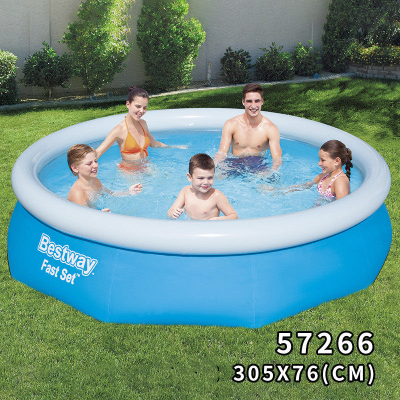 Large Family Swimming Pool For Adults And Children With Thicker Top Ring Inflatable Outdoor Water Play Large Family Swimming Pool For Adults And Children With Thicker Top Ring Inflatable Outdoor Water Play