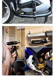 Motorcycle Pedal Pedal Aluminum Alloy Round Folding Pedal Motorcycle Modification Parts