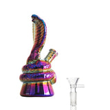 Stained Glass Crafts Snake Smoke Pot Wholesale Glass Crafts