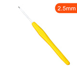 Soft Handle Metal Crochet Tool Set Diy Knitting Bag Sweater Needle