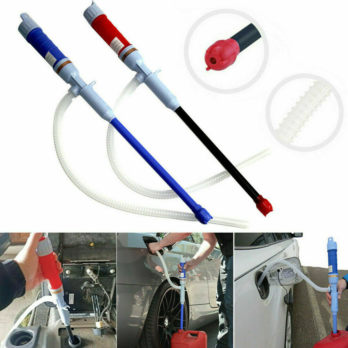 Car Truck Fuel Oil Gasoline Transfer Handump Sucker Manual Siphon Suction Water Chemical LiquidPump Car Truck Fuel Oil Gasoline Transfer Handump Sucker Manual Siphon Suction Water Chemical LiquidPump